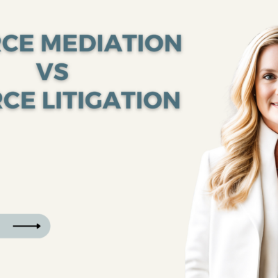 DIvorce Mediation Vs Divorce Litigation